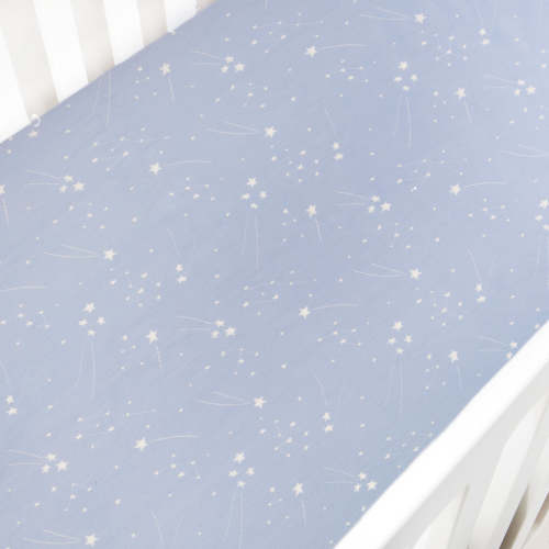Once Upon A Time Crib Sheet - Blue | Gooselings