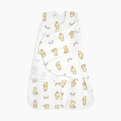 Halo Disney SleepSack Swaddle Micro Fleece - Winnie Sunshine, Newborn