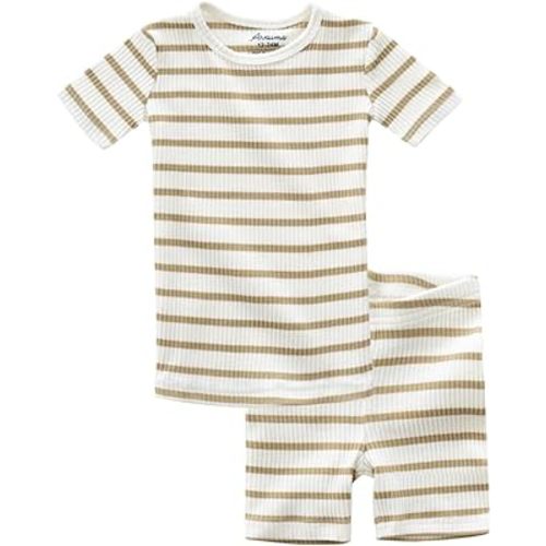 AVAUMA Baby Boys Girls Pajama Set 6M-7T Kids Cute Toddler Snug fit Pjs Cotton Sleepwear