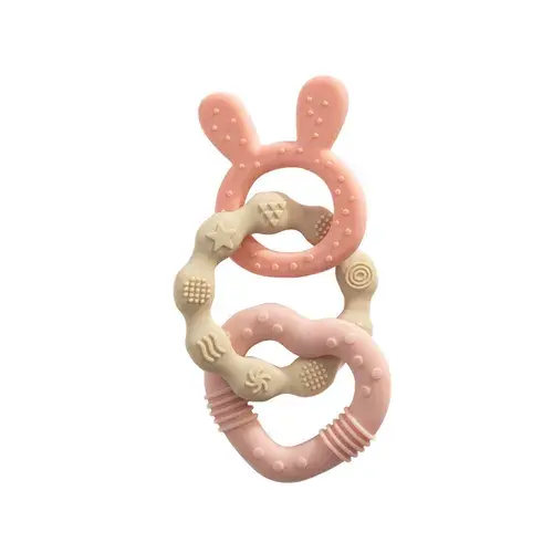 Playground Bunny Teether Pink | Baby Bunting AU