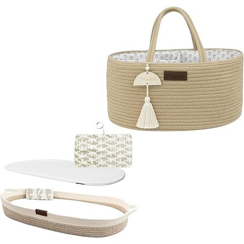 Changing Basket with Diaper Caddy