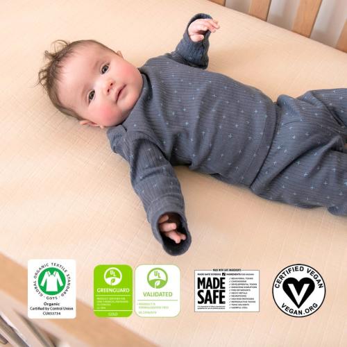 Organic Breathable Muslin Crib Sheets