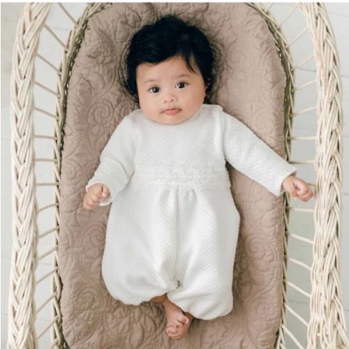 Madeline Newborn Romper – Baby Beau and Belle