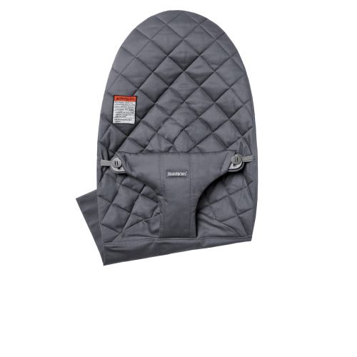 Extra Fabric Seat for Bouncer Bliss: Anthracite - Woven, Classic quilt