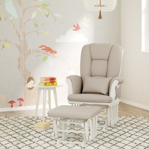 Tuscany Rocking Chair Glider with Ottoman