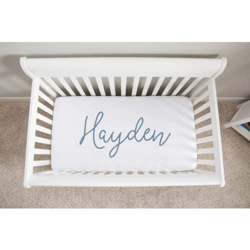 Crib Sheet | Centered Name