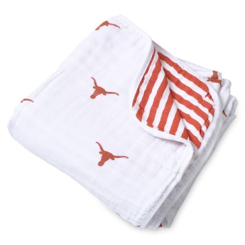 Texas Longhorns Three Little Anchors Infant 47" x 47" Muslin 4-Layer Blanket