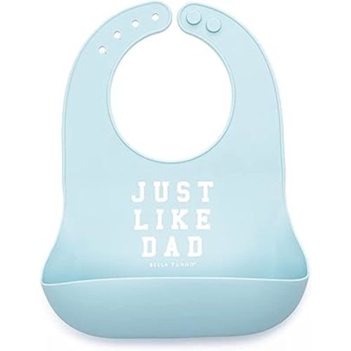 Bella Tunno Wonder Bib – Waterproof Silicone Bibs for Boys & Girls, Non-toxic & BPA Free Silicone Baby Bibs & Toddler Bibs