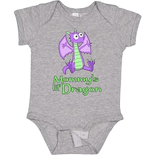 inktastic Mommy's Lil' Dragon Baby Bodysuit