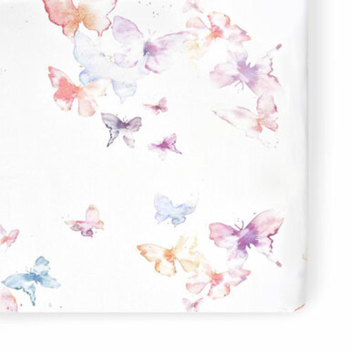 Oilo Butterfly Jersey Crib Sheet - Bambi Baby Store