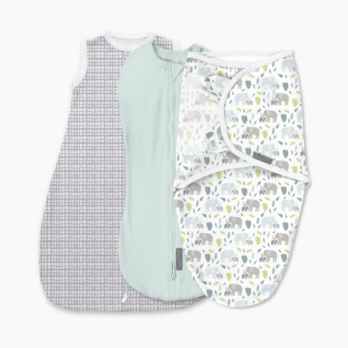 Summer Infant Comfort Pack (3-Pack) - Elephant, S/M