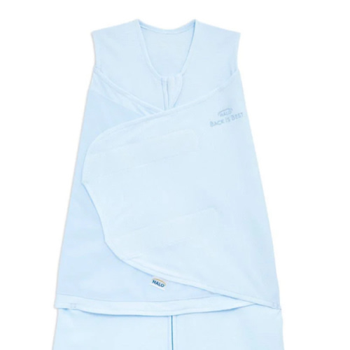 Baby Blue Cotton Swaddle S | HALO