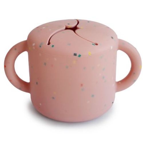 Snack Cup Powder Pink Confetti One Size