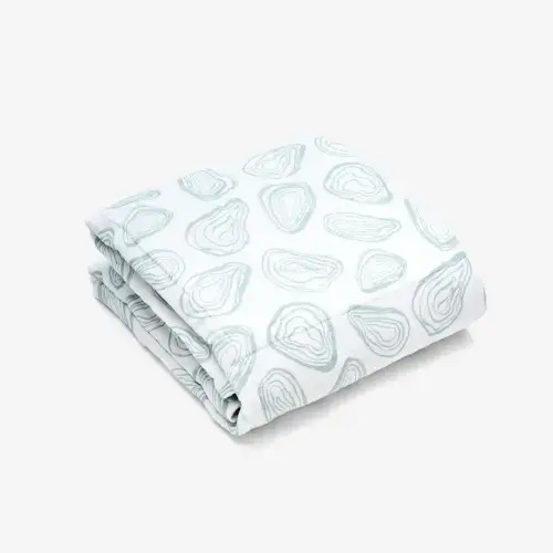 Quilted Baby Blanket - Oyster | Agave – Lewis
