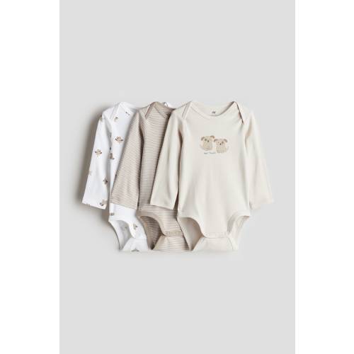 3-PACK LONG-SLEEVED BODYSUITS