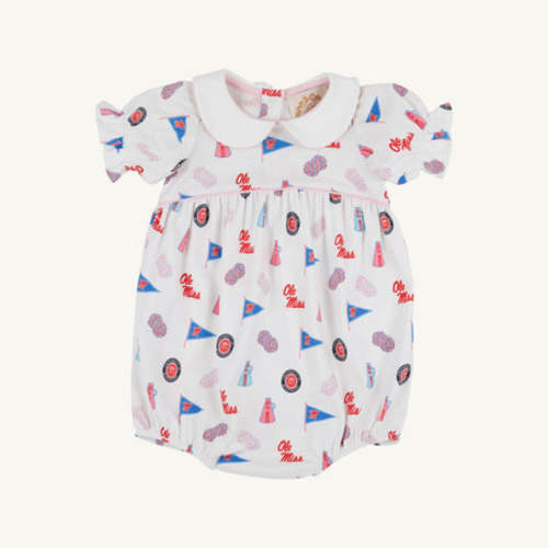 Ole Miss Britt Bubble - Gawsh Almighty with Worth Avenue White & Palm Beach Pink