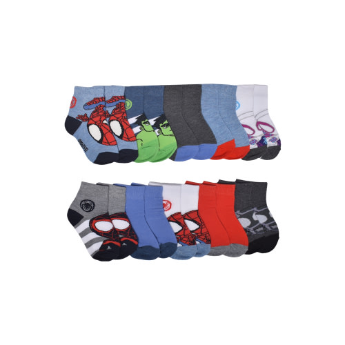Character Toddler Ankle Socks, 10-Pack, Sizes 12M-5T