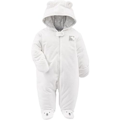 Simple Joys by Carter's Baby Girls' Footed Jumpsuit Pram