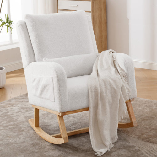 Ebern Designs Chair with Solid Wood Leg Glider & Reviews | Wayfair