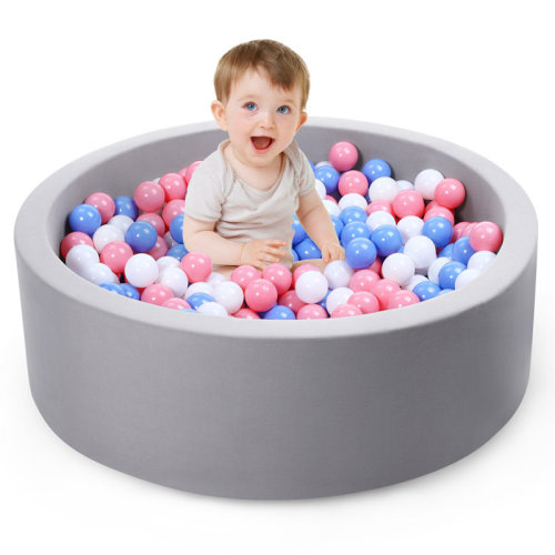 wilwolfer Foam Ball Pit for Toddlers with 100 Balls | Wayfair