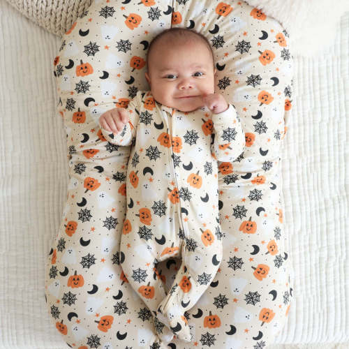 Spooky Boo Zipper Footie