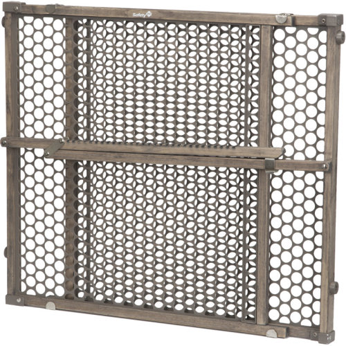 Safety 1st Vintage Gray Wood Doorway Security Gate & Reviews | Wayfair