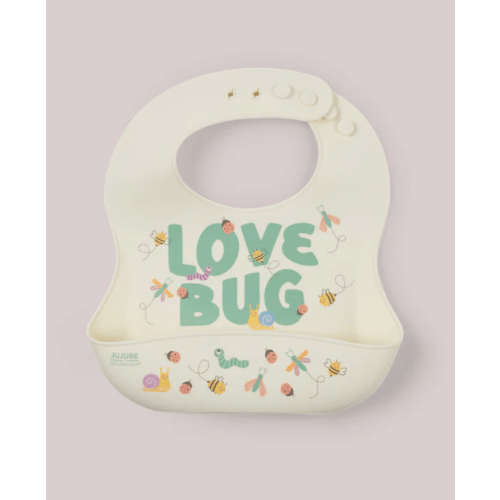 Silicone Bib - Love Bug
