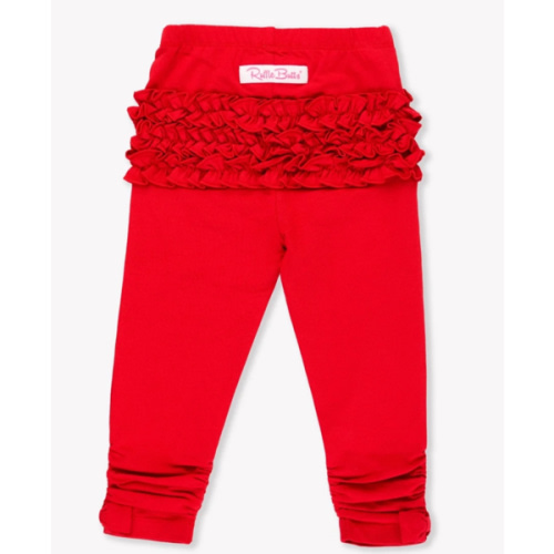 Ruched Bow Leggings | RuffleButts & RuggedButts