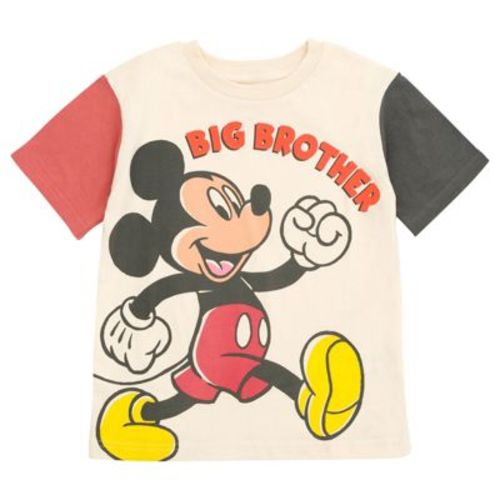 Disney Mickey Mouse Toddler Boys Matching Family T-Shirt Big Brother 4T : Target
