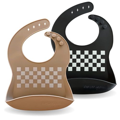 Silicone Feeding Bibs | Dishwasher Safe. Waterproof. Adjustable.