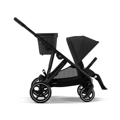 Cybex Gazelle S 2 Stroller - Black Frame with Moon Black Seat
