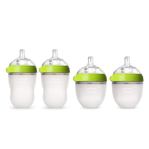 Comotomo Double Pack Bundle, Green (2x250ml, 2x150ml)
