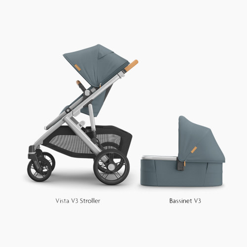 UPPAbaby Vista V3 Stroller & V3 Bassinet Bundle - Callum