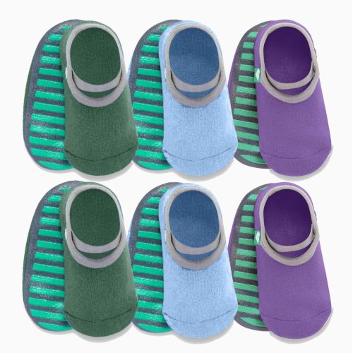 Non-Slip Baby Socks | Big Adventures - 6 Pack SAVE! – babyshocks