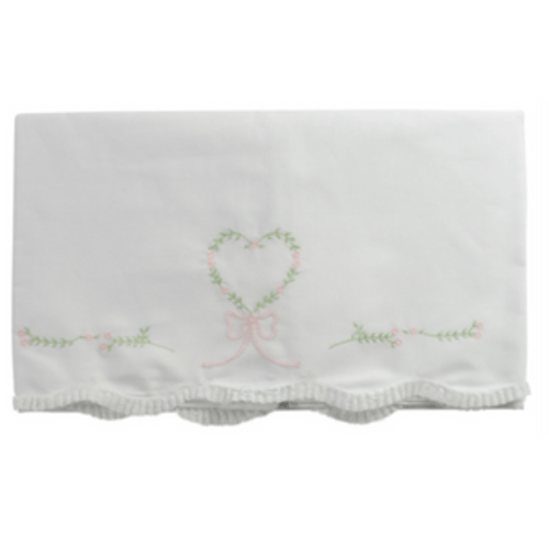 Girls Floral Heart Receiving Blanket – Cheeky Baby Boutique Rome