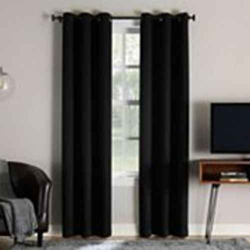 Sun Zero Lights Out Starry Night Portable Travel Blackout Curtain Panel