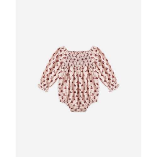 Cora Romper || Blush Fleur