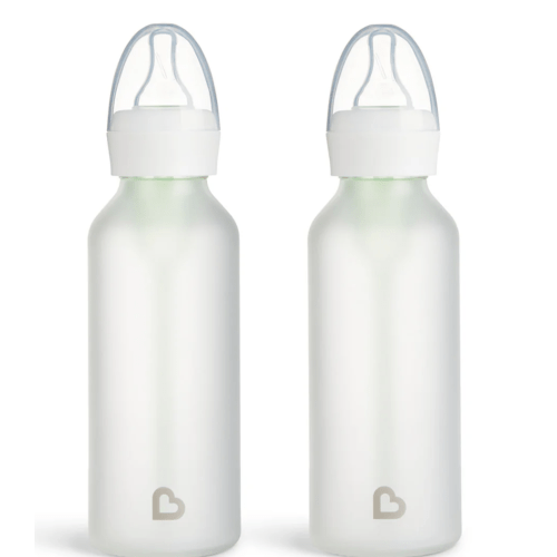 Bond™ Silicone Glass Bottle 4oz or 8oz, 2pk | Munchkin