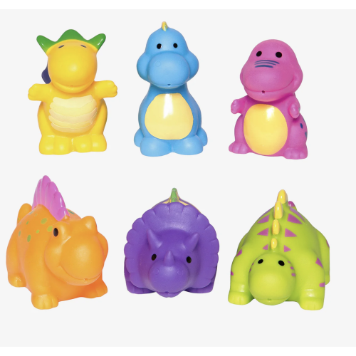 Dinosaur Party Squirtie Baby Bath Toys – Elegant Baby