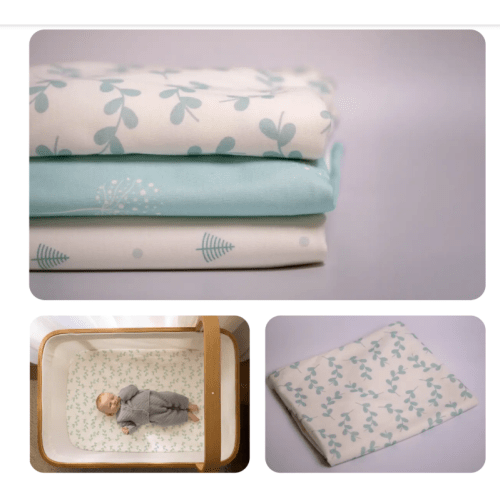Cradle Extra Sheets Botanical Bliss - Set of 3