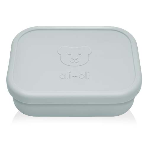 Ali+Oli Reusable Silicone Bento Box - 3 Compartments - Leakproof (Blue
 – Ali+Oli®
