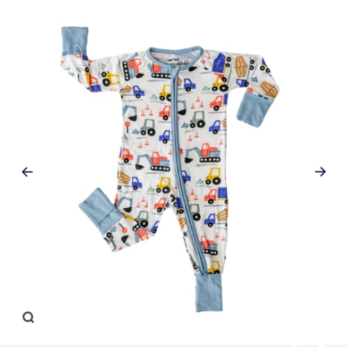 Construction Zippy - Little Sleepies
