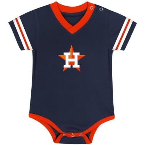 MLB Newborn & Infants 0-24 Months Official Primary Logo Creeper Romper Jersey
