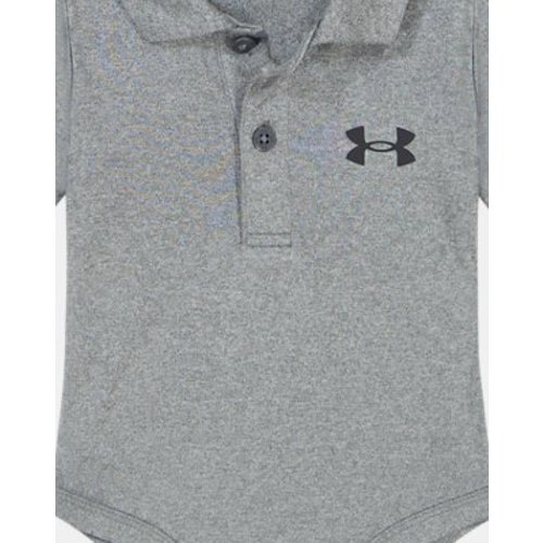 UA Twist Polo Newborn Boys' Bodysuit | Under Armour