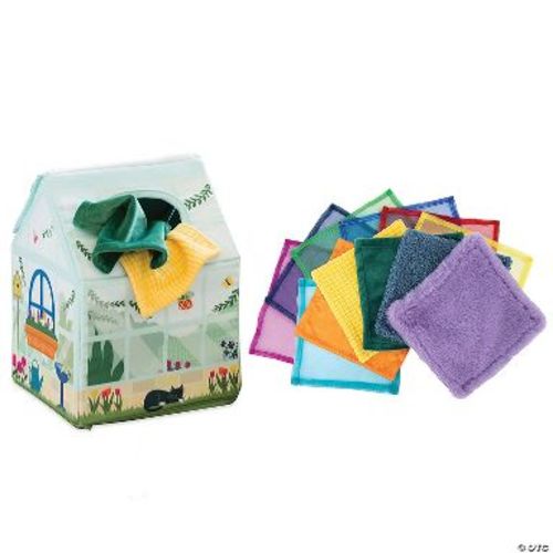 Sensory Sprouts Peek & Pull Baby Tissue Box Toy