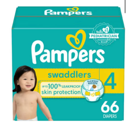 "pampers swaddlers"
