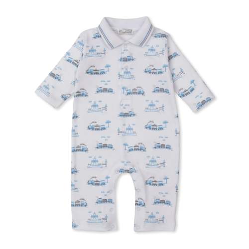 Printed Playsuit, Roundabout Railroad