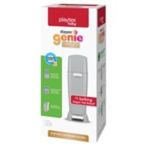 Playtex Diaper Genie Complete Gray Diaper Pail with 1 Refill