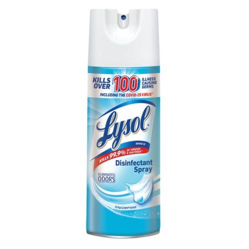 Lysol Crisp Linen Disinfectant Aerosol Spray