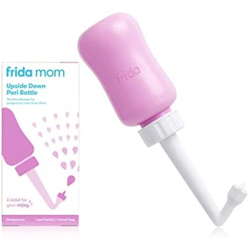 Frida Mom Upside Down Peri Bottle for Postpartum Care The Original Fridababy MomWasher for Perineal Recovery and Cleansing After Birth